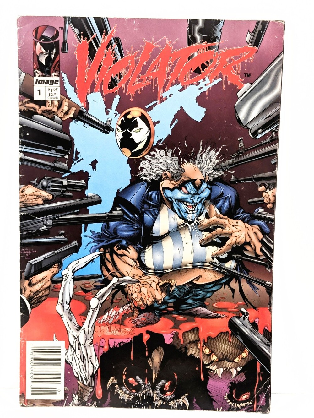Violator #1 1994 Image Comics Newsstand Alan Moore Spawn Comic